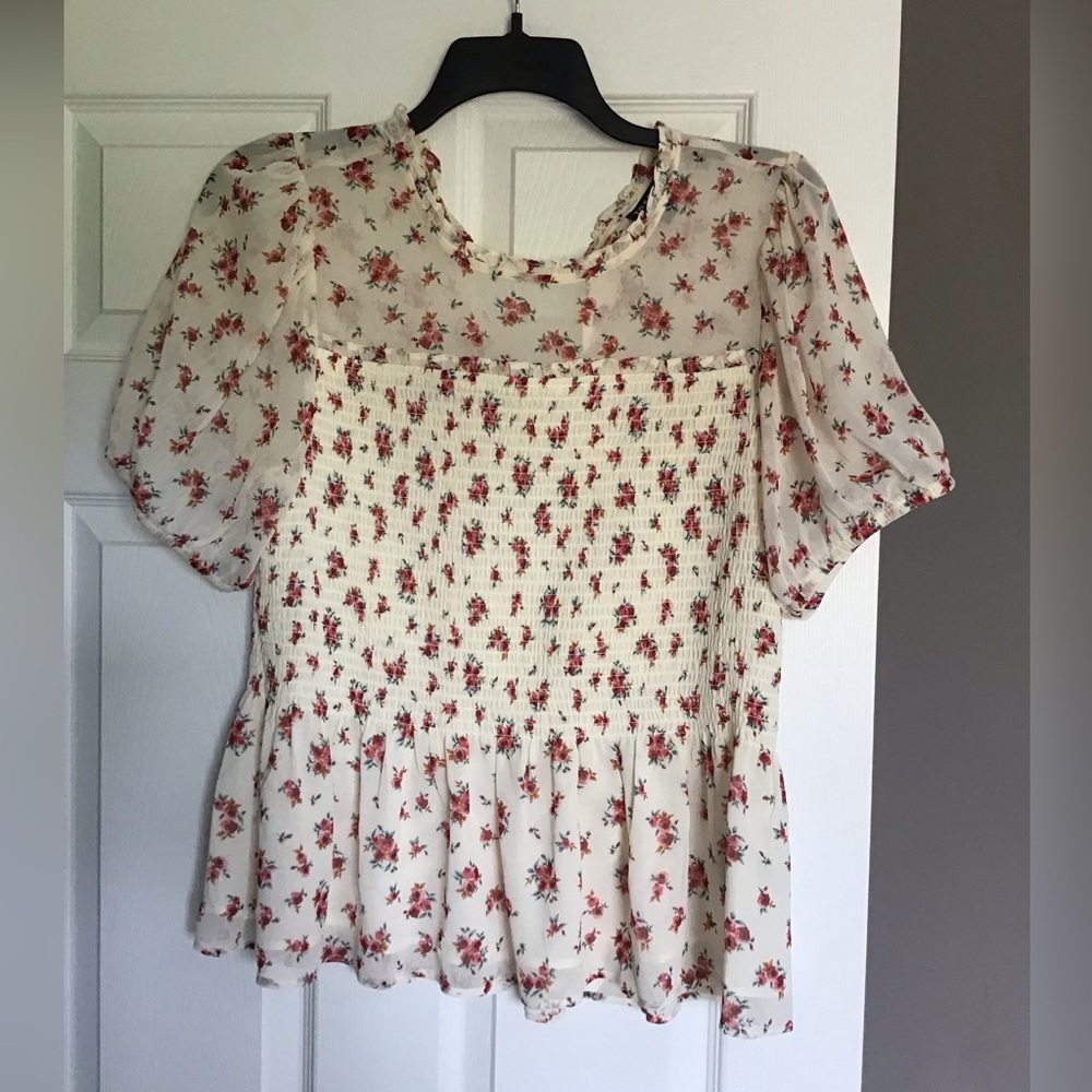 Torrid Blouse NWOT peplum style